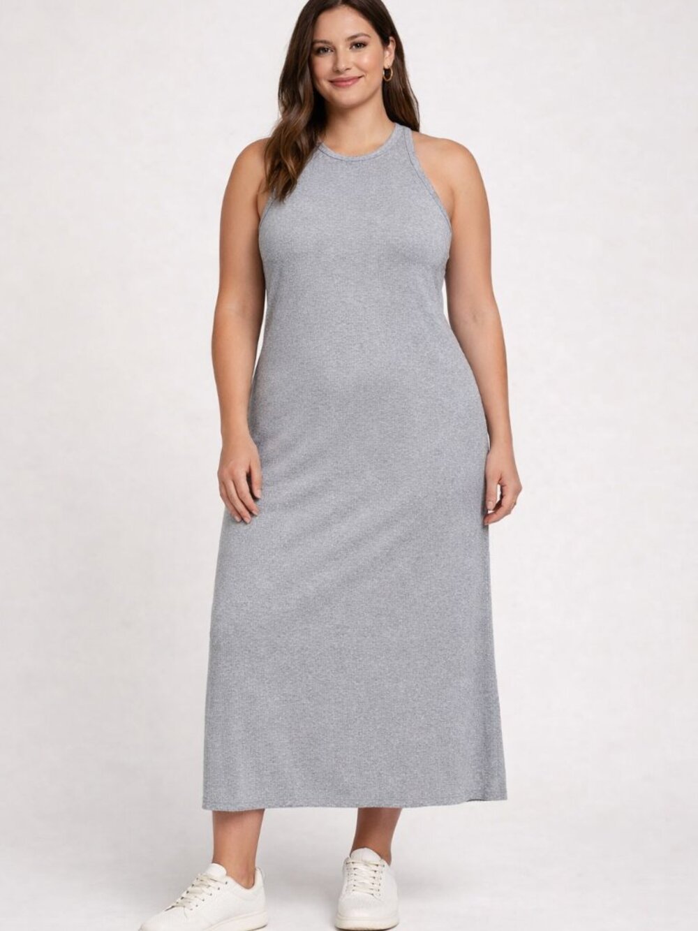 Allbirds Grey The Ribbed Dress Size XXL NWOT
